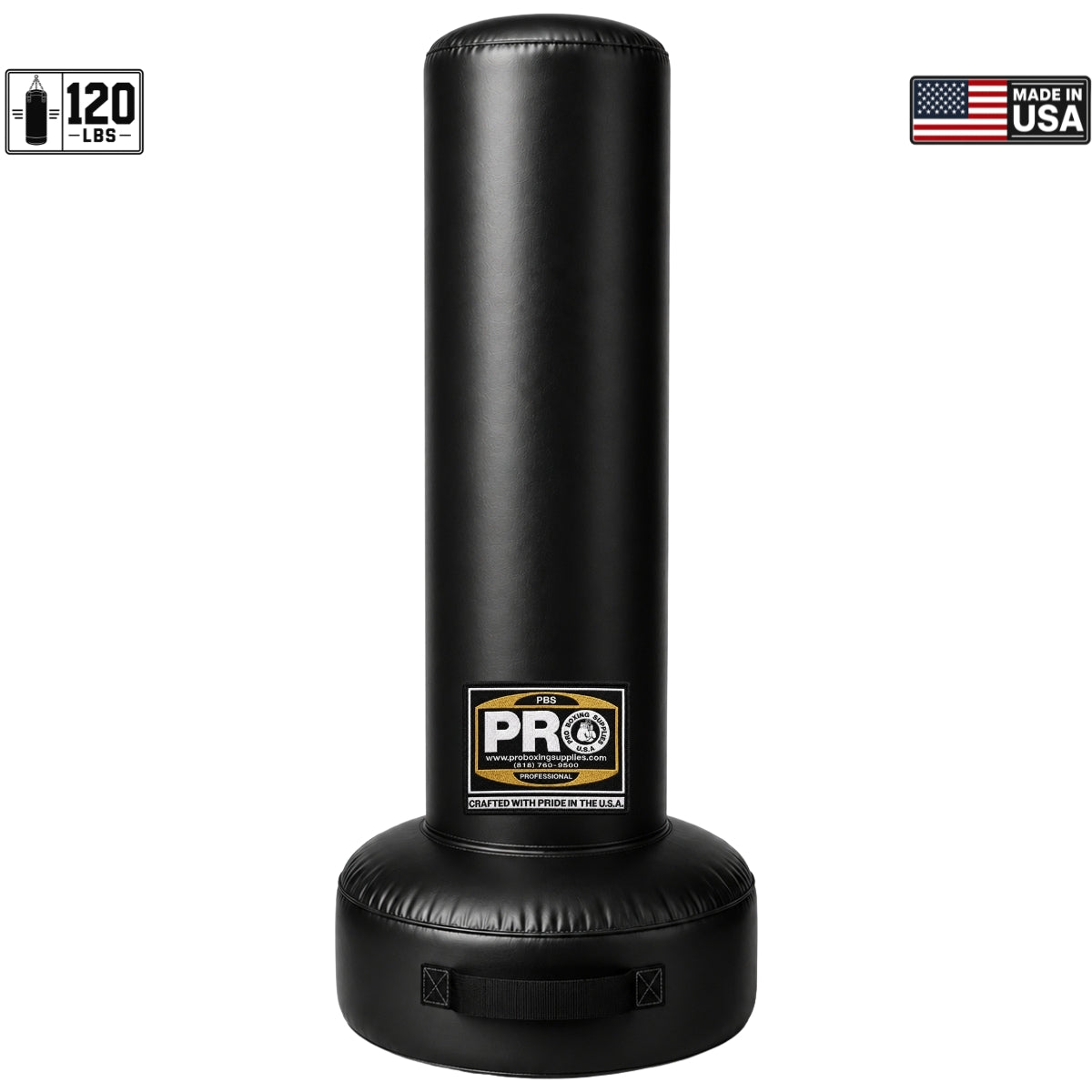ProBoxing® 120 LBS Free Standing Bag - Yellow