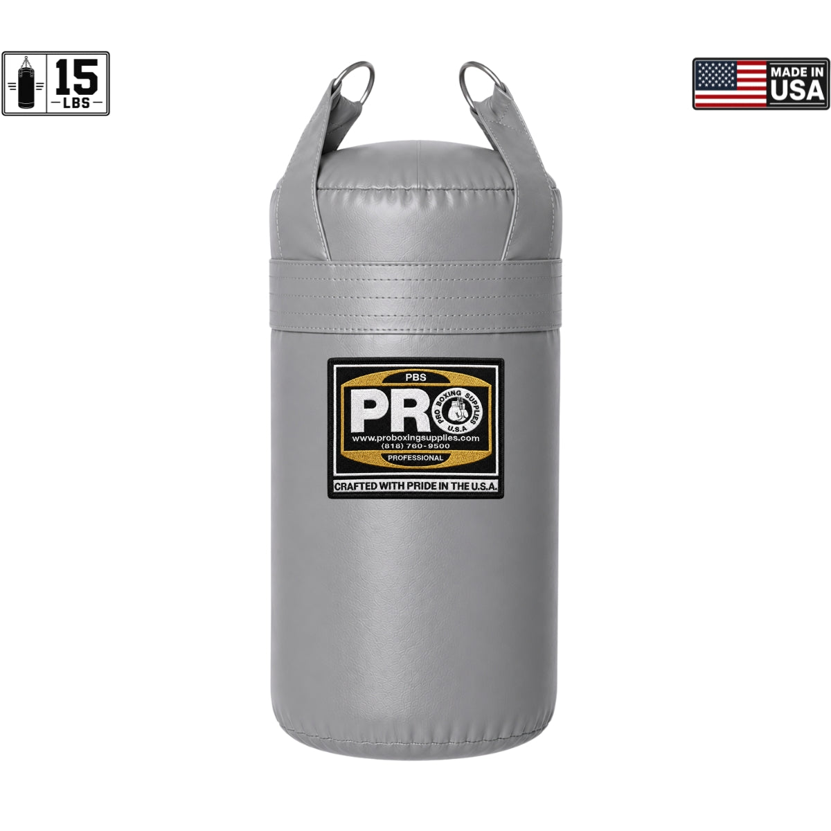 ProBoxing® 15 LBS Heavy Punching Bag - Red
