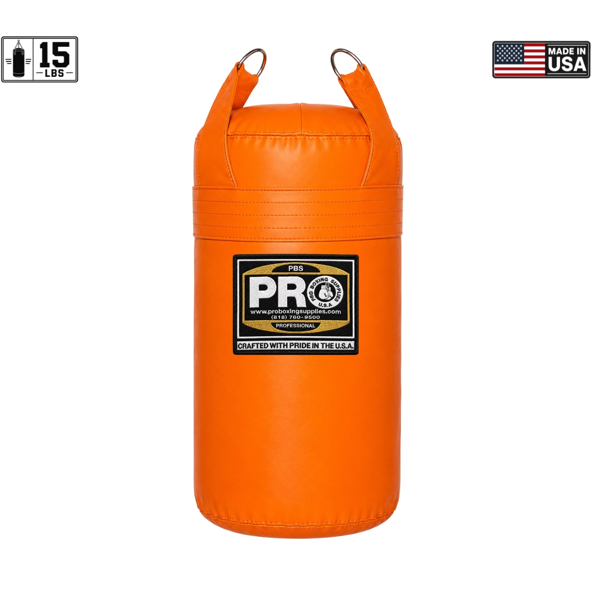 ProBoxing® 15 LBS Heavy Punching Bag