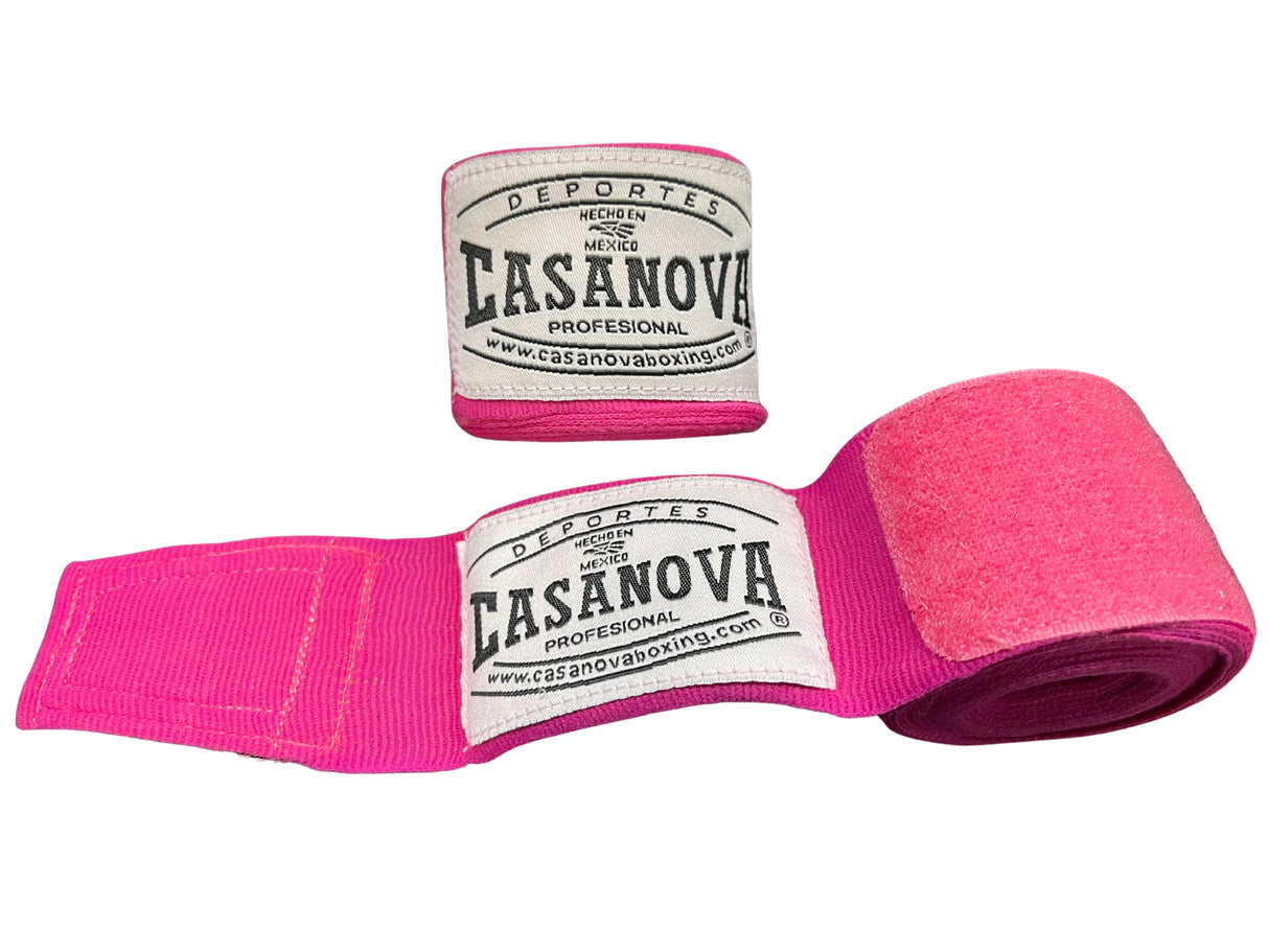 Casanova® Boxing Hand Wraps 180" - Pink