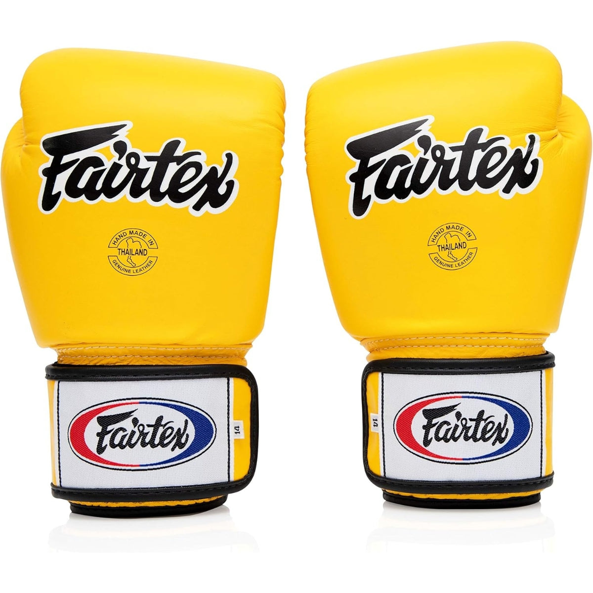 Fairtex Gloves - BGV1 - Muay Thai Boxing Gloves - Yellow