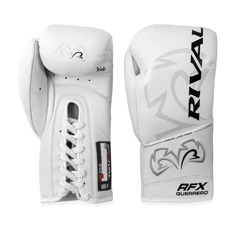 Rival RFX-Guerrero Pro Fight Gloves - HDE-F - White