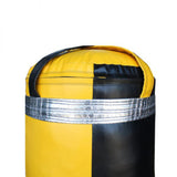 ProBoxing® Heavy Punching Bag (4.5 FT Tall) - Yellow & Black & Silver