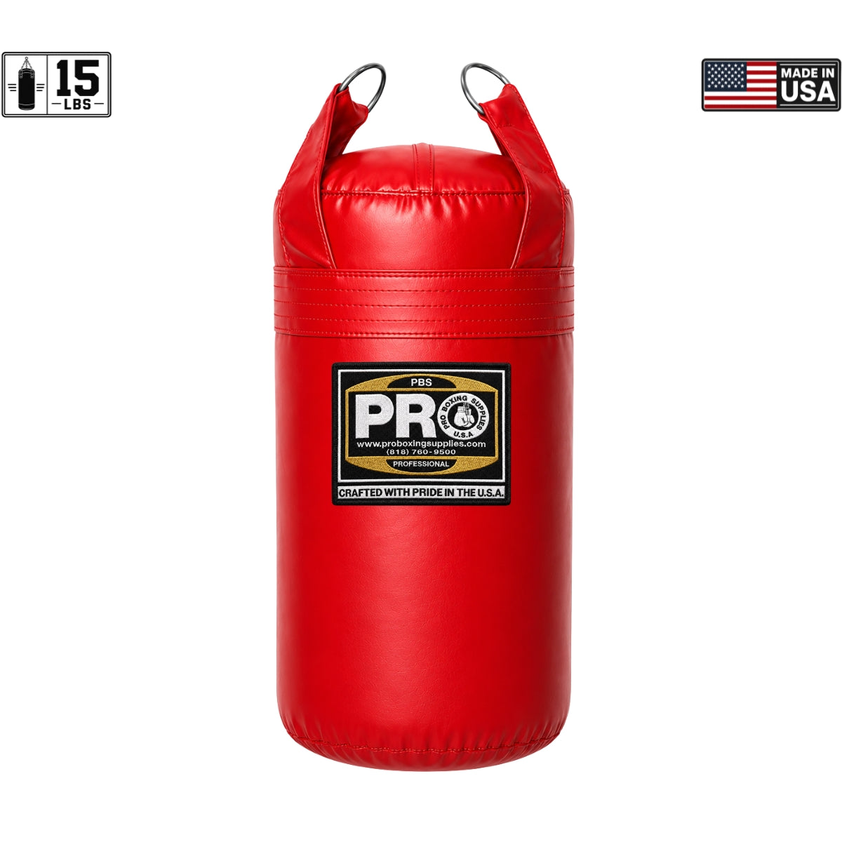 ProBoxing® 15 LBS Heavy Punching Bag - Pink