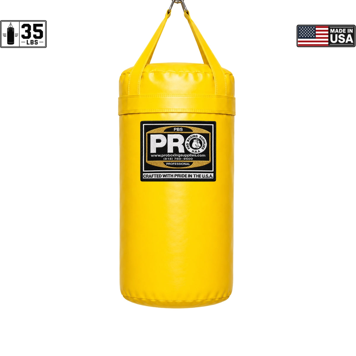 ProBoxing® 35 LBS Heavy Punching Bag - Green