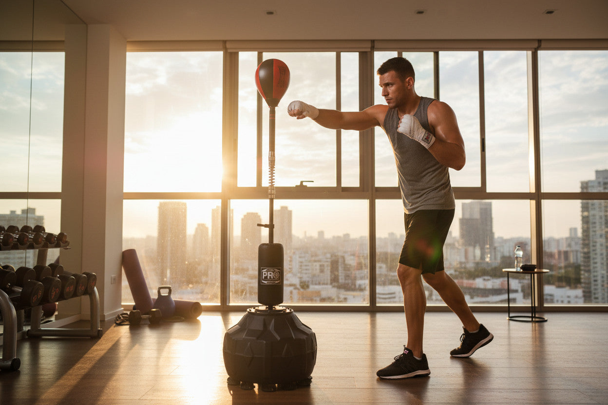 ProBoxing® Reflex Punching Bag with Stand