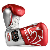 Rival RS100 Professional Sparring Gloves - Red & Silver