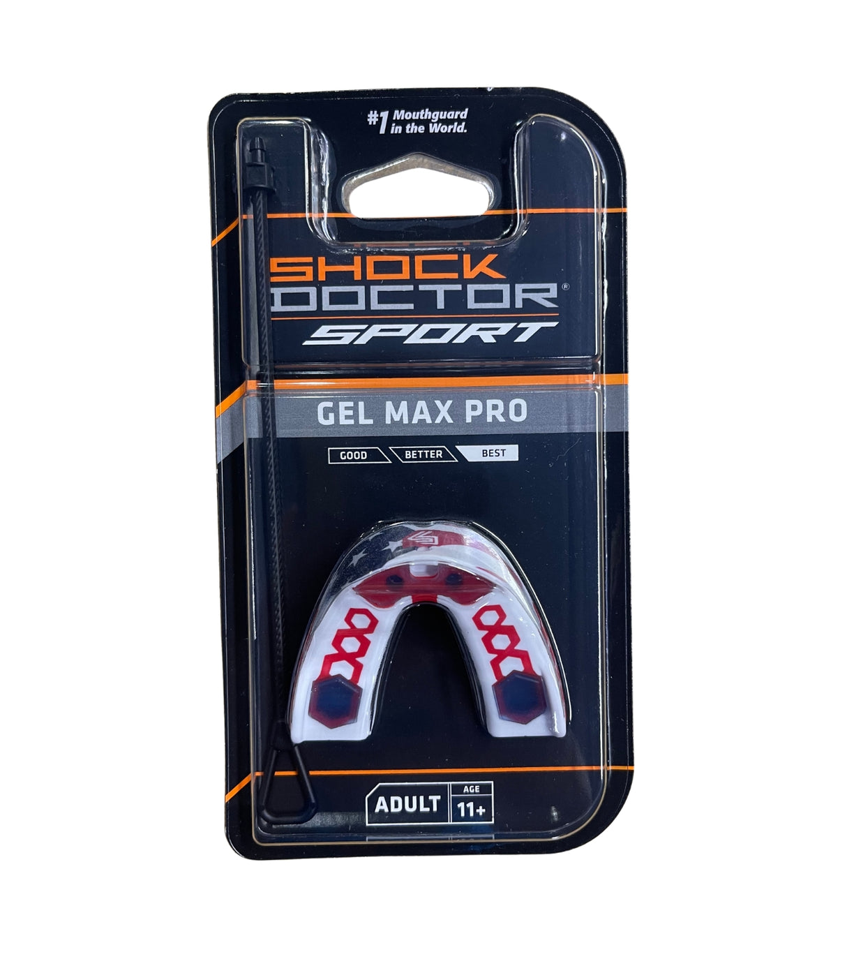 Shock Doctor - GEL MAX PRO Mouthguard - Stars & Stripes