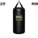 ProBoxing® 50 lbs Heavy Punching Bag - Black