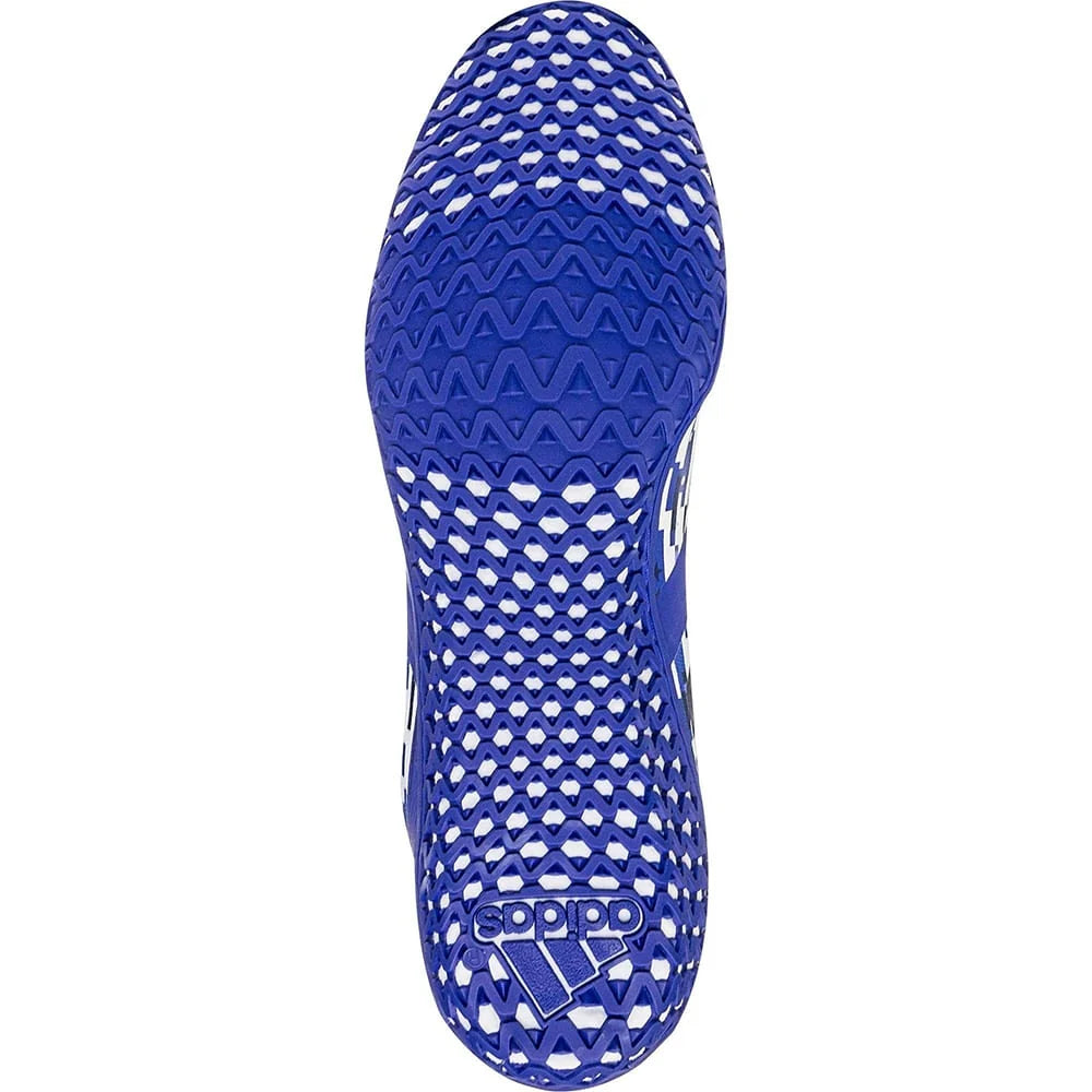 Adidas Flying Impact Wrestling Shoes - Camo Digital Print - Royal Blue